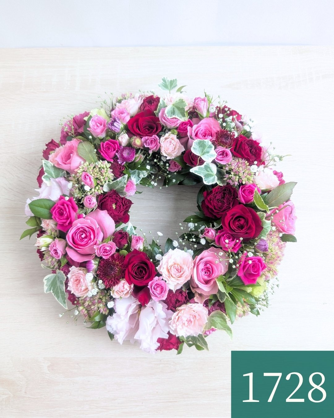 赤ピンクの花・ 花束のプレゼント】ルージュ・ローズ系・薔薇色のお花