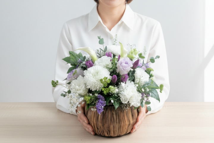 ボリュームと華やかさのバランスが良い人気のサイズ。