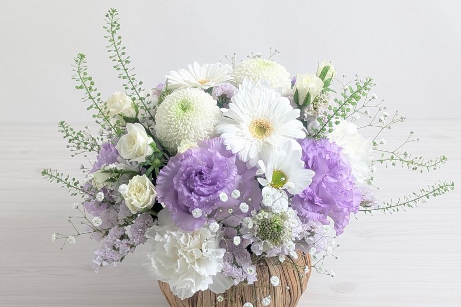 お盆の花