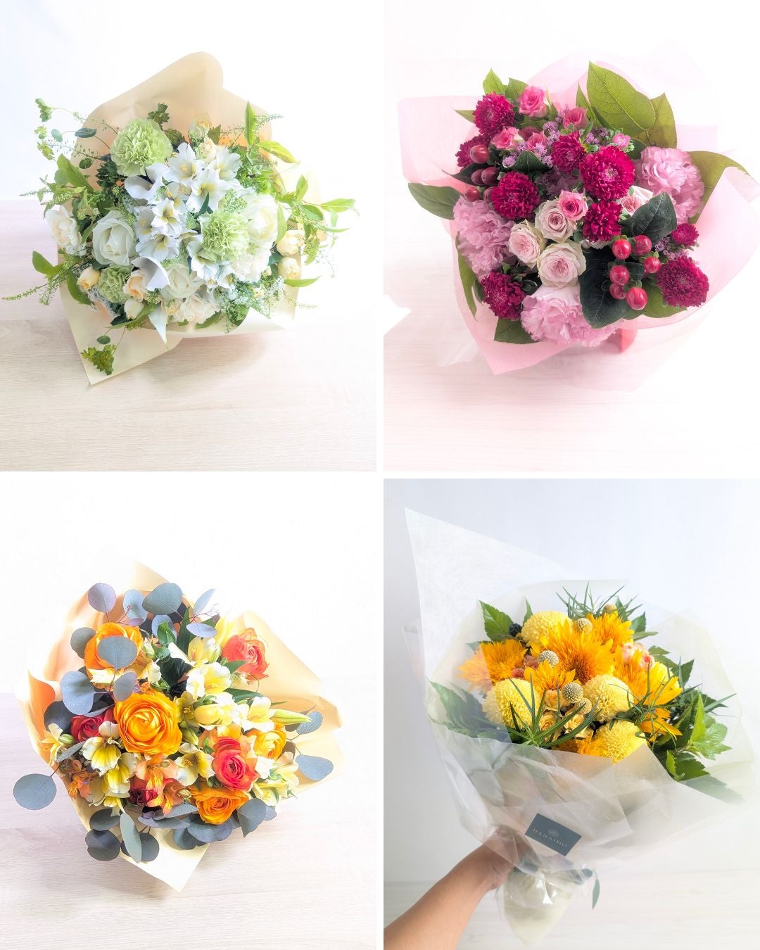 予算で贈るお花のプレゼント、フラワーギフト。