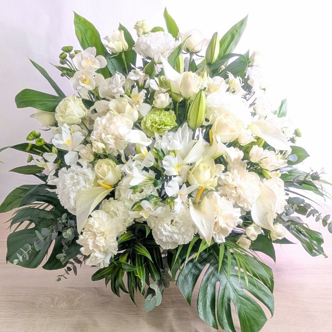 ランのアレンジメント 大きめ 就任祝いの花ギフト アレンジメント 5Lサイズ｜おしゃれな花束