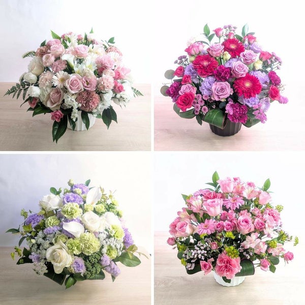 社長就任祝いの花・社長に贈る花。会社・取引先に贈るお祝い花・お祝いアレンジメント