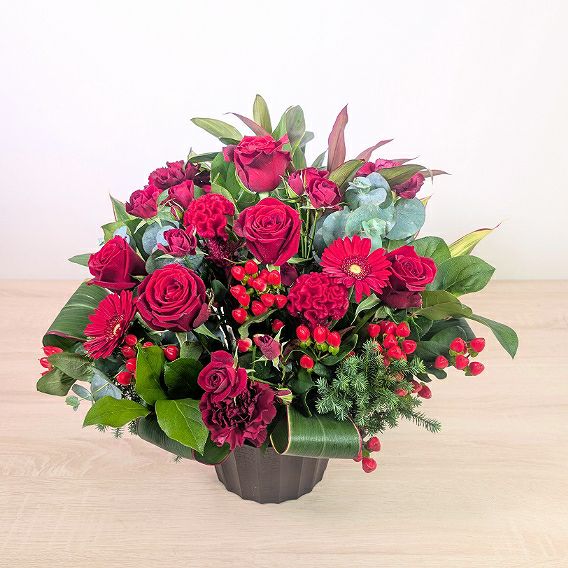 社長就任祝いの花・社長に贈る花。会社・取引先に贈るお祝い花・お祝いアレンジメント