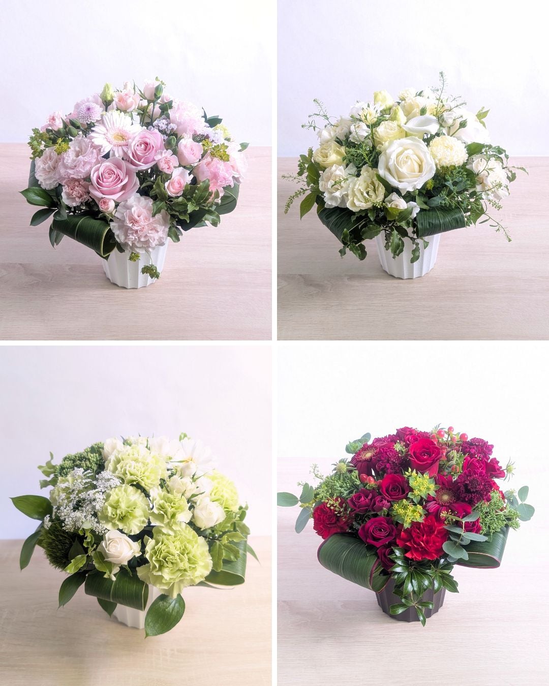 誕生日の花。誕生日を祝う花束・お祝いアレンジメント。誕生日のお祝い花のプレゼント