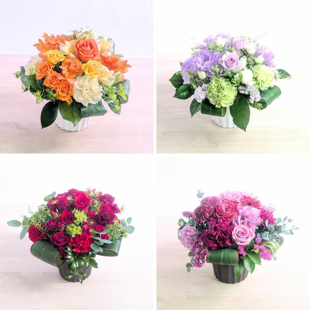 出産祝いのお花。赤ちゃん、お母さん、ママさんに贈る花束・アレンジメントのプレゼント。フラワーギフト