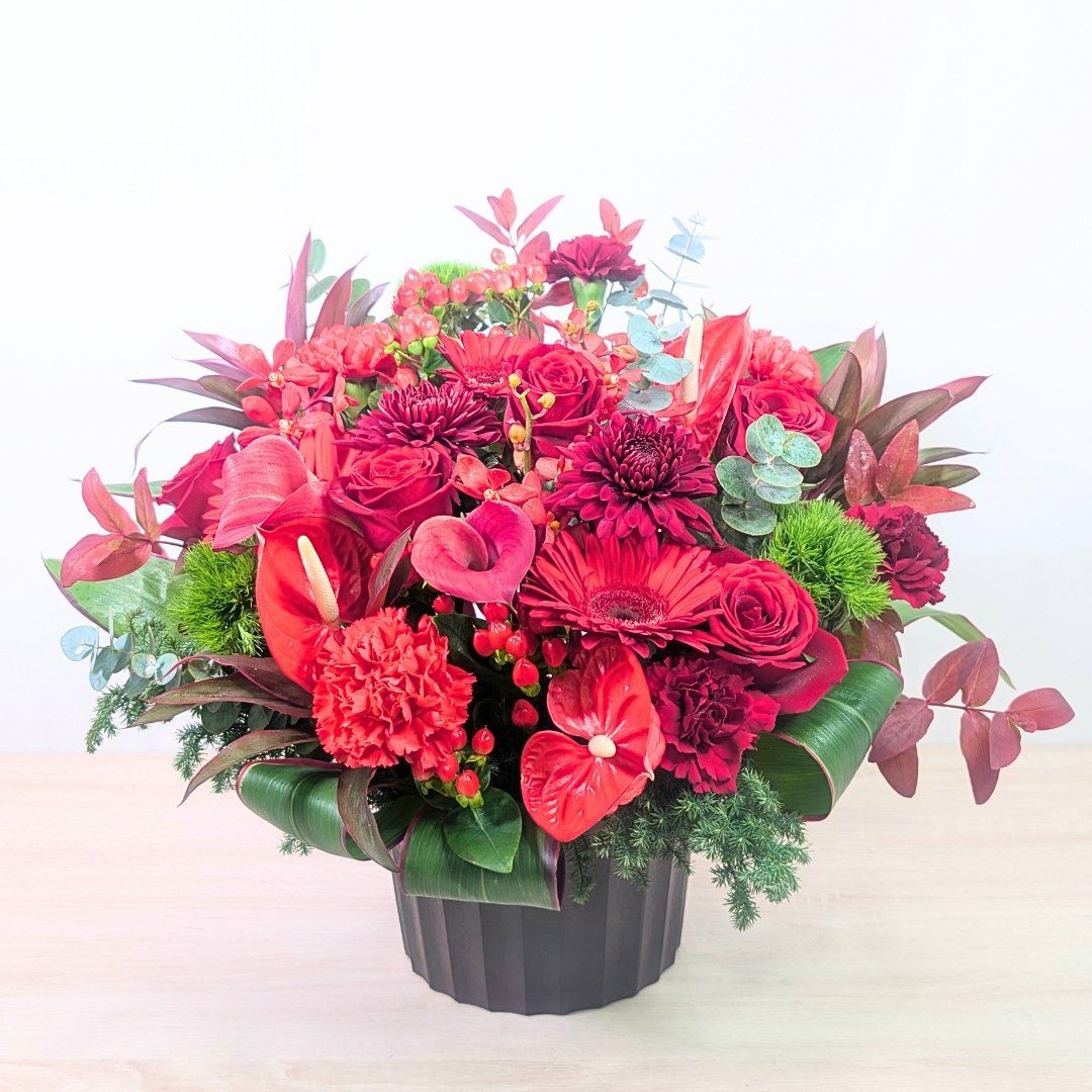 還暦祝いの花 アレンジメント