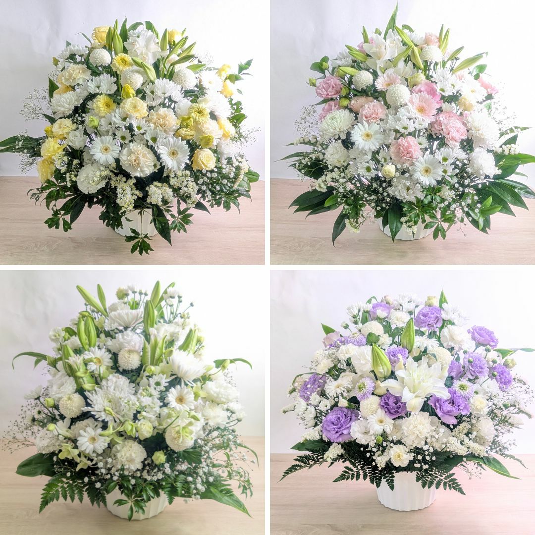 命日・月命日の仏花｜アレンジメント3L 33,000円｜花以想