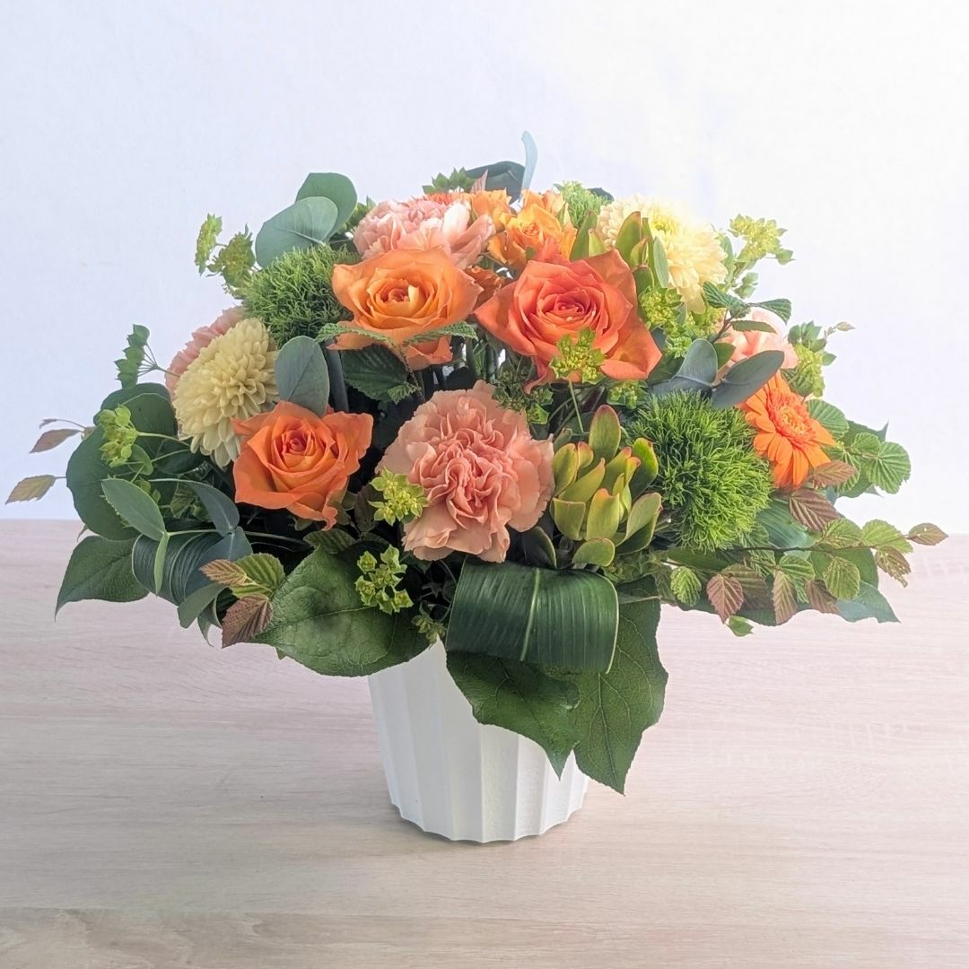 お見舞い　アレンジ 入院お見舞いの花 アレンジメントMS｜11,000円｜花以想