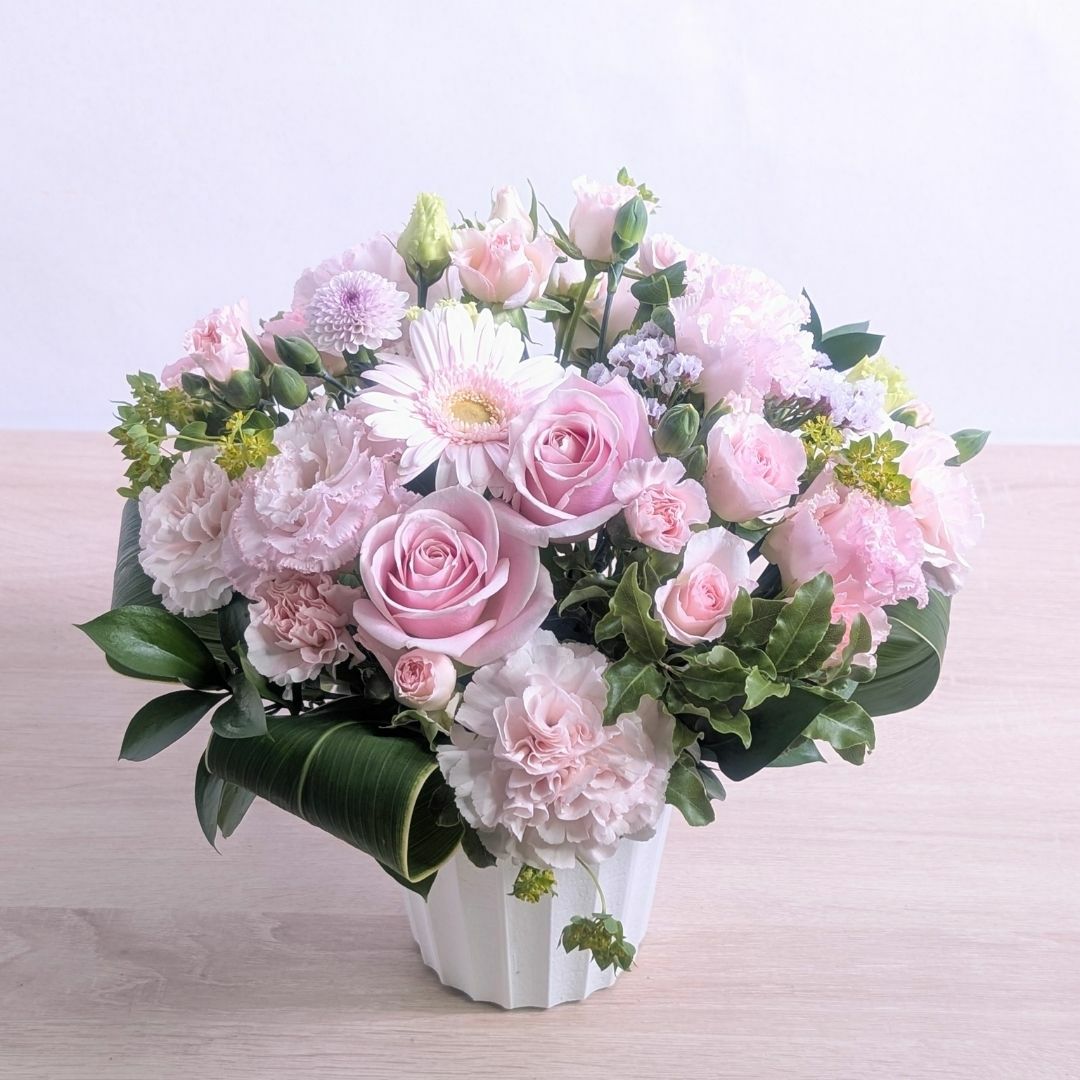 お見舞い　アレンジ 入院お見舞いの花 アレンジメントMS｜11,000円｜花以想