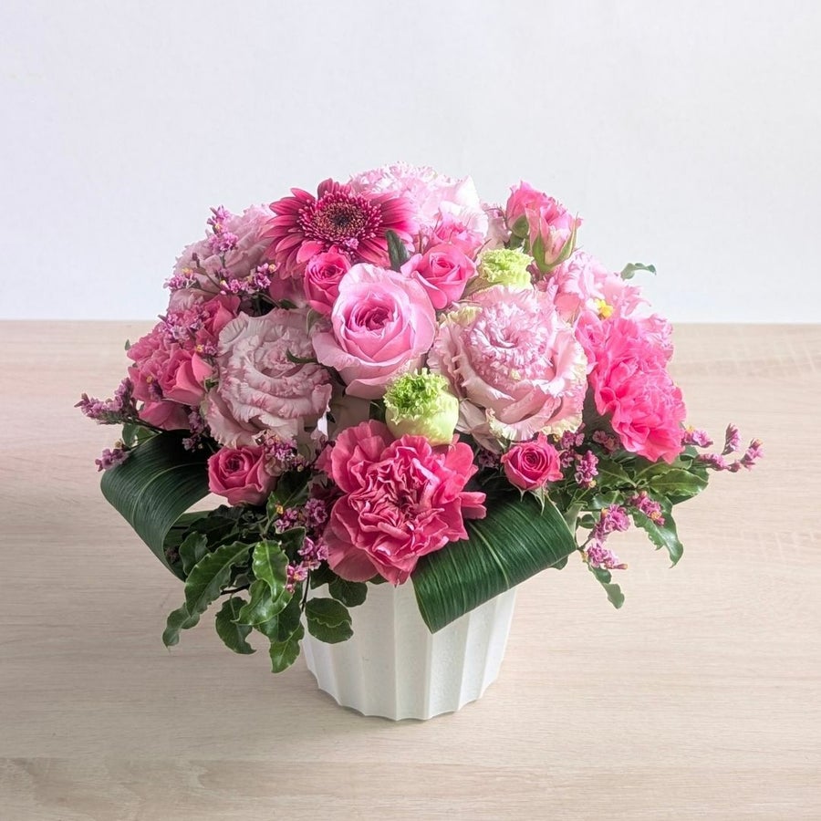 自宅療養中のお見舞い花。療養中、家で休職中の人へ贈るお花の贈り物。フラワーギフト