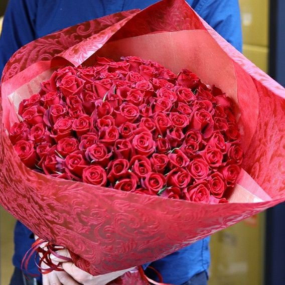 プロポーズ 花束 通販】バラ108本・記念の本数で贈るプロポーズ