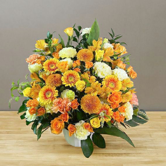 赤がポイントの華やかな❤︎アーティフィシャルフラワーリース　25cm 赤がポイントの華やかな❤︎アーティフィシャルフラワーリース 25cm