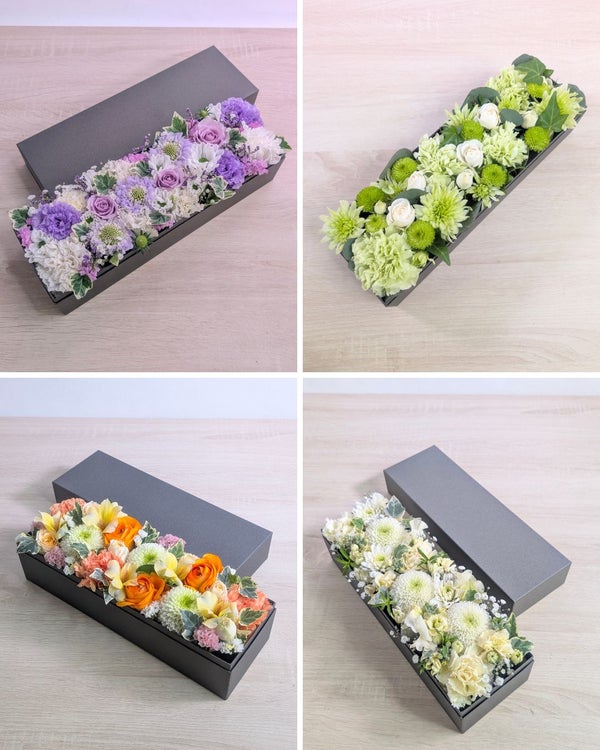 お祝い花の贈り物。もらって嬉しい上質なアレンジメント。喜ばれるフラワーギフト