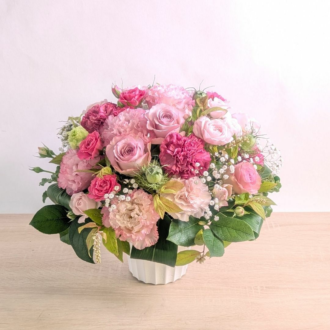 会社・事務所・取引先に贈るお祝い花。法人・ビジネス向けのお祝いアレンジメント