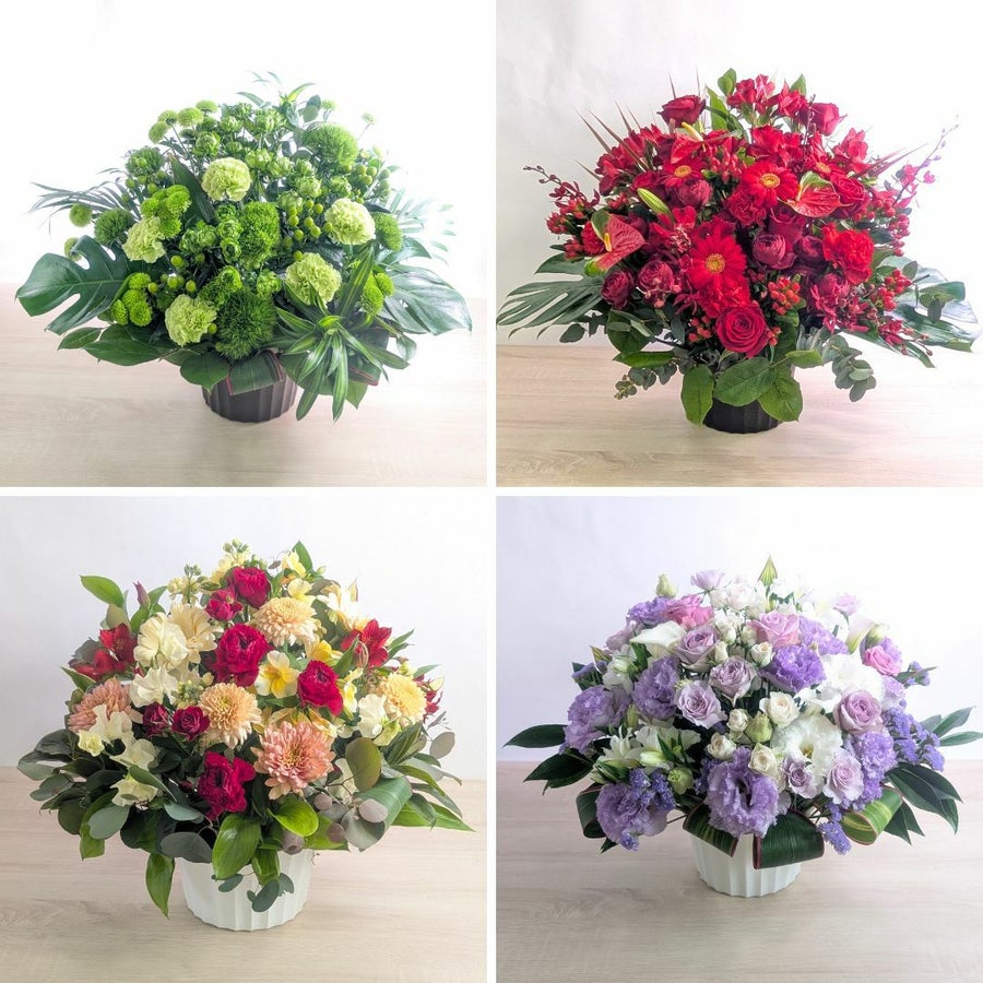 おしゃれなお花　お祝いの花　大きめアレンジメント