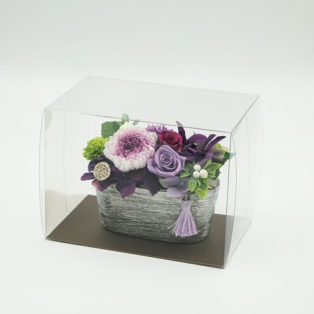 プリザーブドフラワーの仏花「追憶」｜7,800円｜花以想