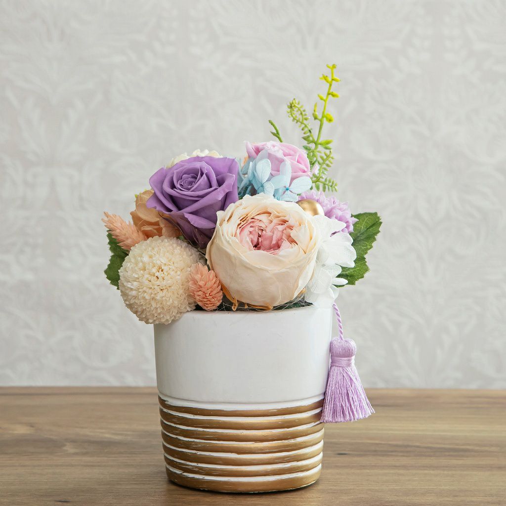 プリザーブドフラワーの仏花「優花」｜7,500円｜花以想