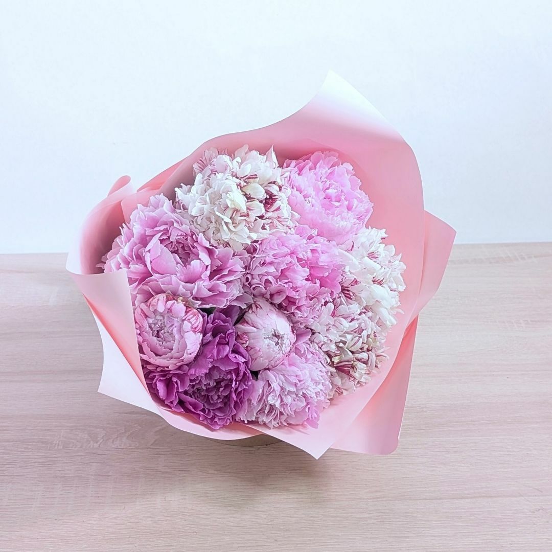 初夏限定シャクヤクの花束 「Peony（ピオニー）」｜おしゃれな花束