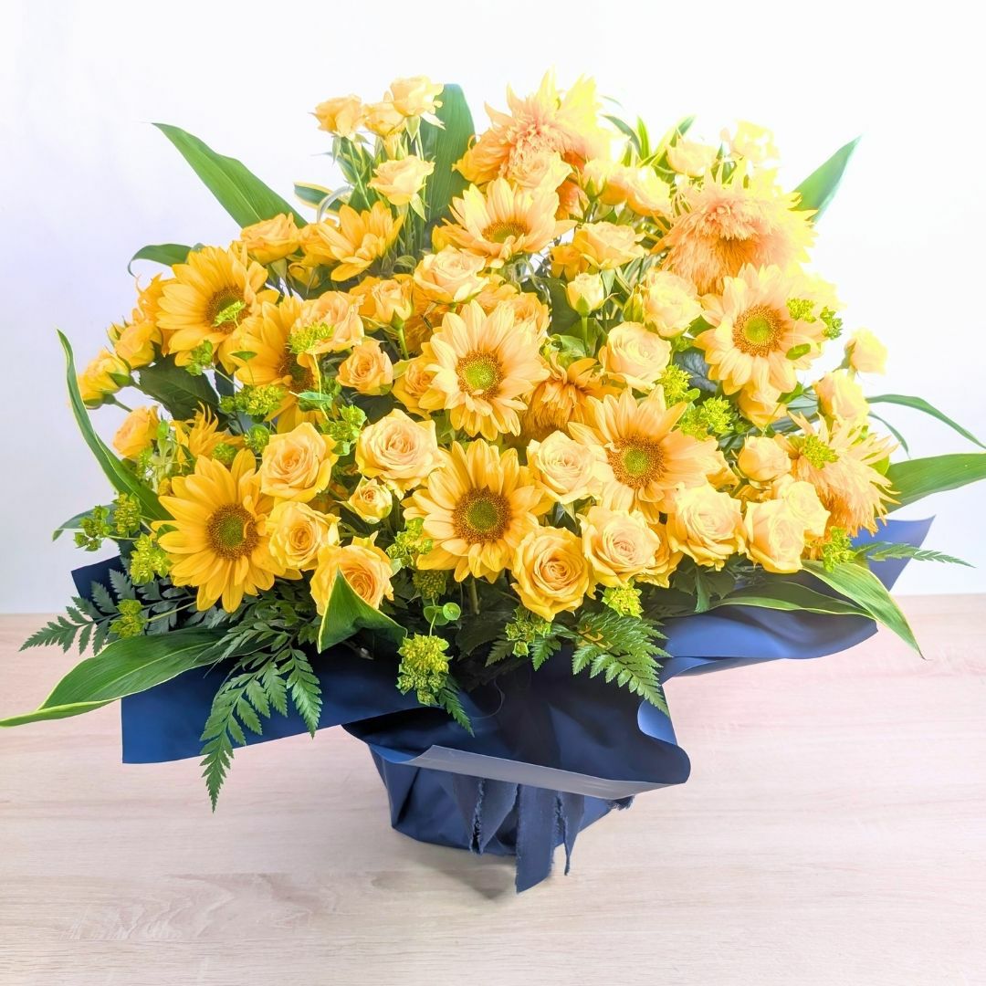 サマーギフト　夏の花ギフト　ひまわりを贈る　ひまわりのプレゼント