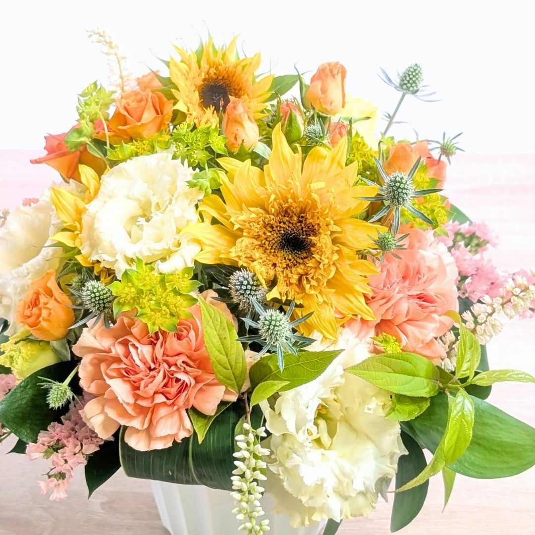 夏のフラワーギフト「ジョイ」｜6,600円・夏の花｜花以想
