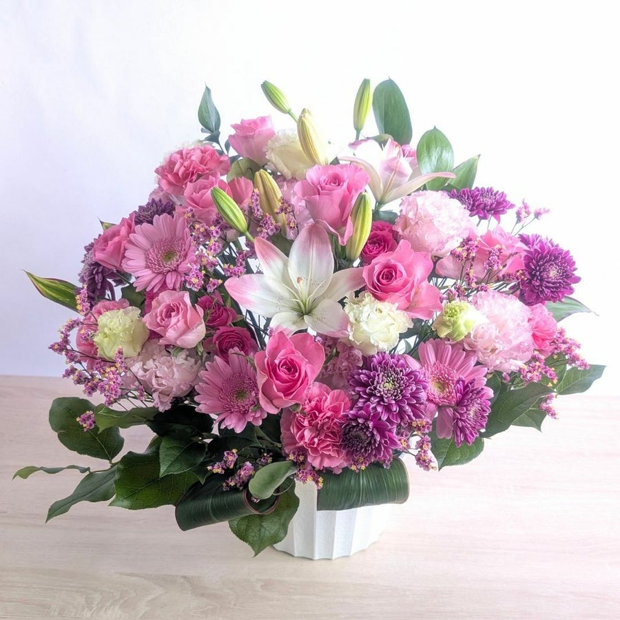 百寿祝いの花 アレンジL 19,800円