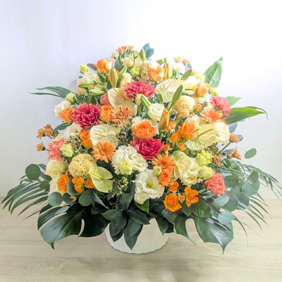 傘寿祝いの花 アレンジ3L 33,000円