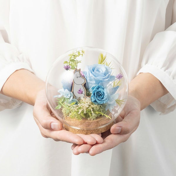 プリザーブドフラワー　ムーミンのお花