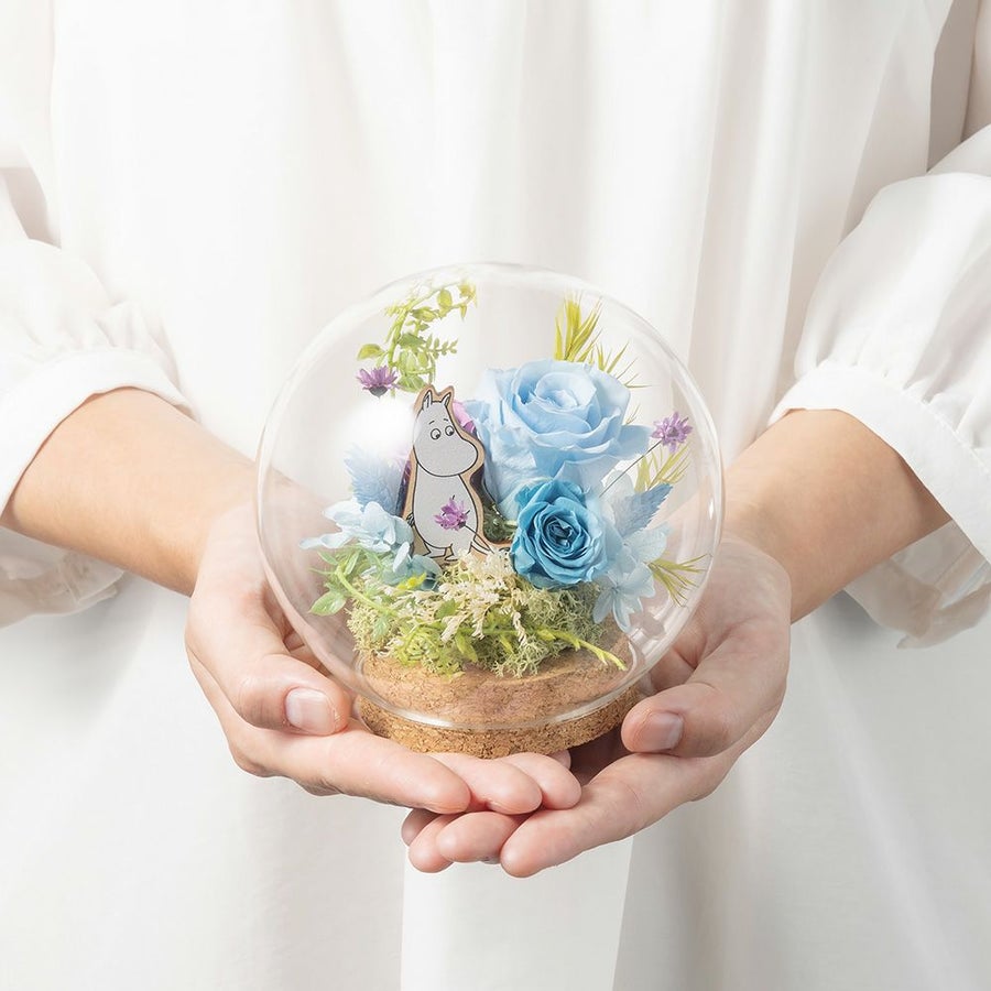 プリザーブドフラワー　ムーミンのお花