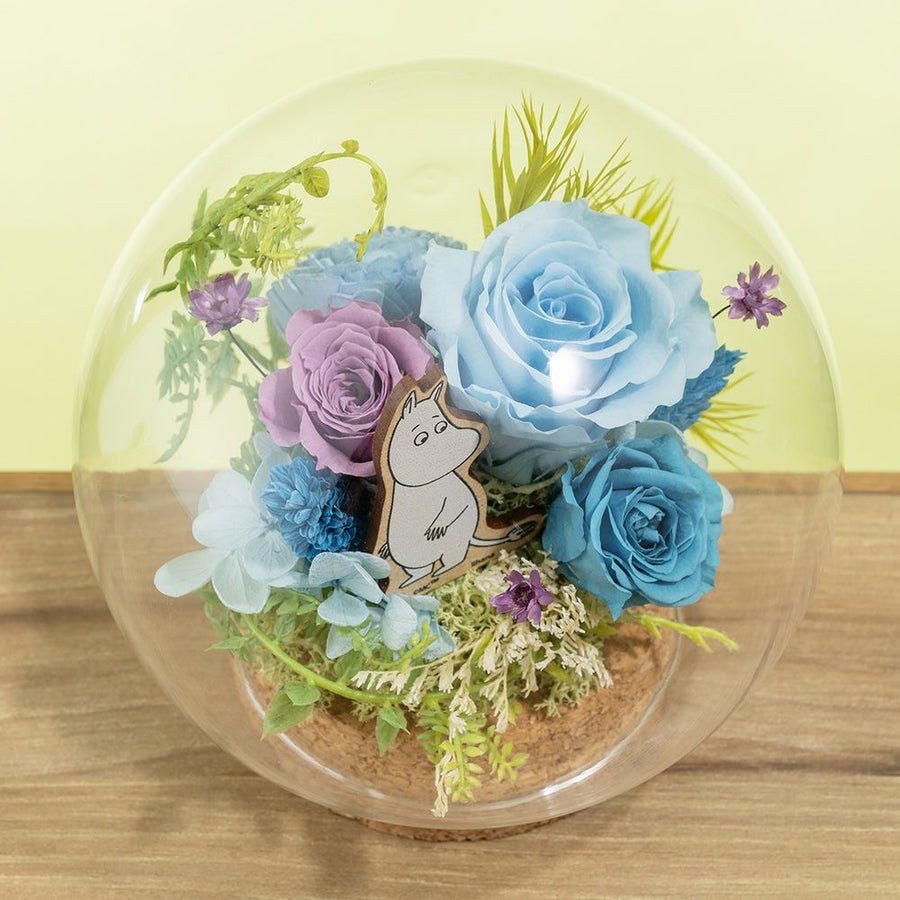 プリザーブドフラワー　ムーミンのお花