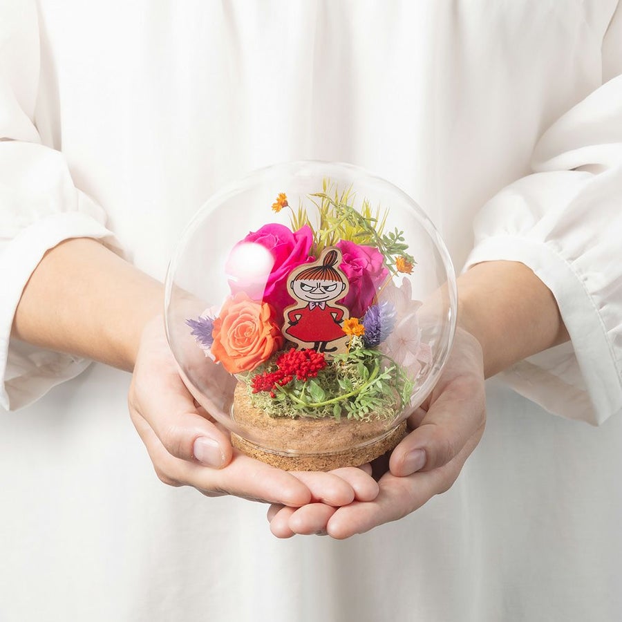 プリザーブドフラワー　 フラワードーム「リトルミィ」