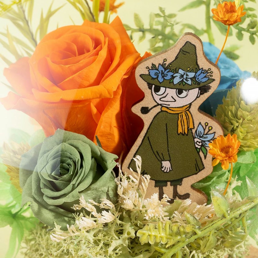 プリザーブドフラワー　フラワードーム「スナフキン」