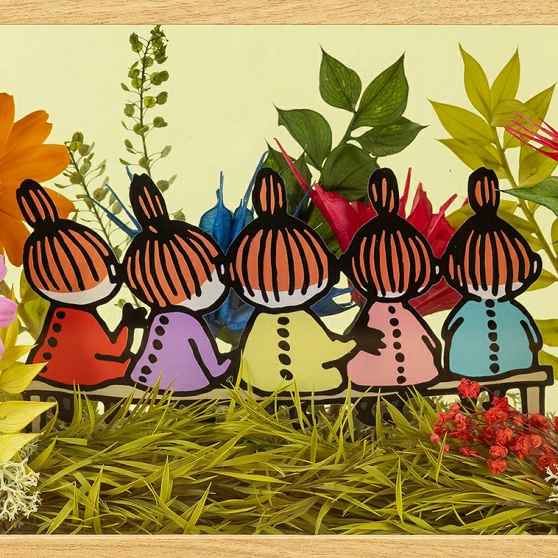 フラワーフレーム「リトルミイときょうだいたち」