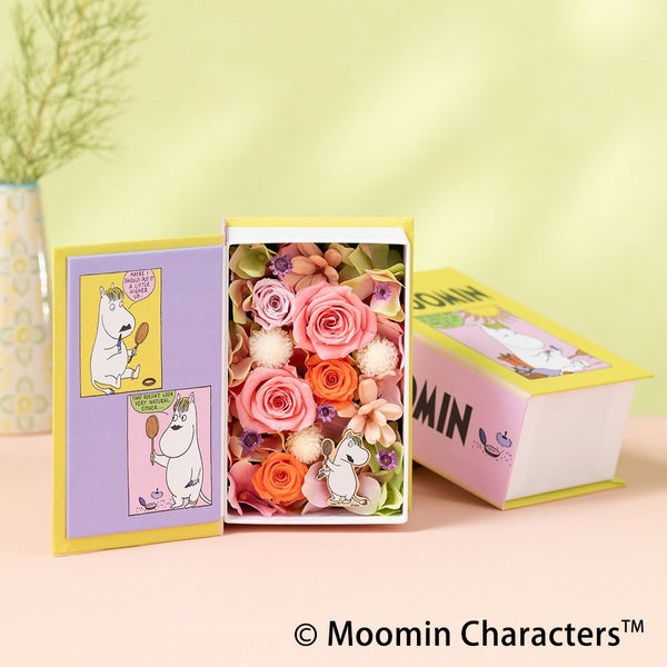 フラワーブック　「リビエラのムーミン」