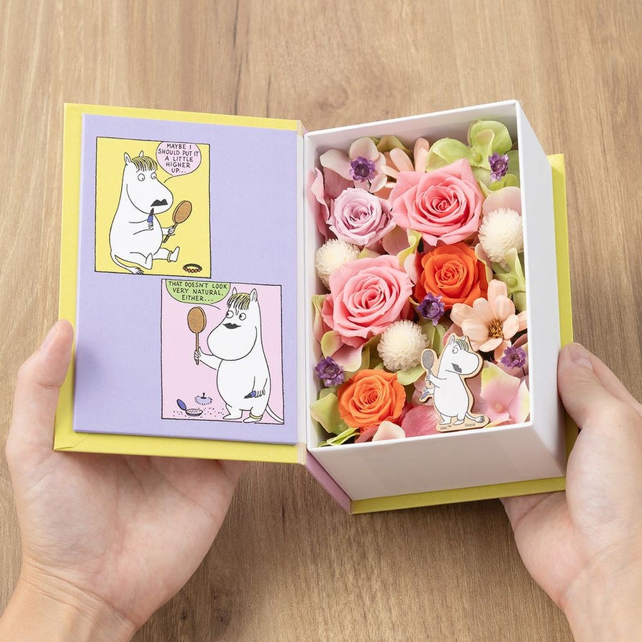 フラワーブック　「リビエラのムーミン」