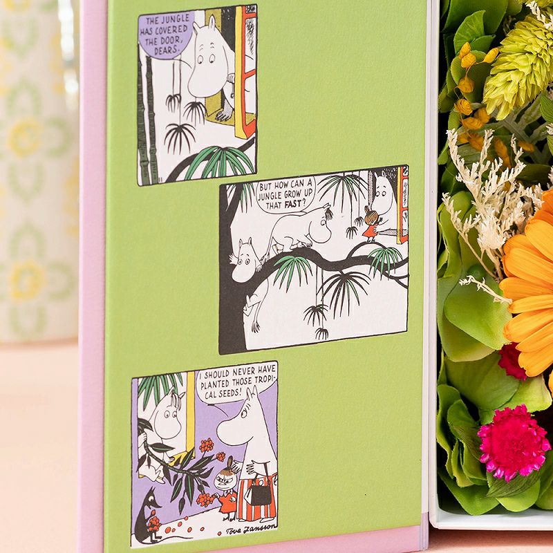 フラワーブック　「ムーミン谷がジャングルに」