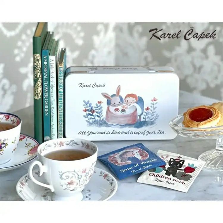 【もらって嬉しいギフト缶】カレルチャペック紅茶セット(ティーバッグ10p)