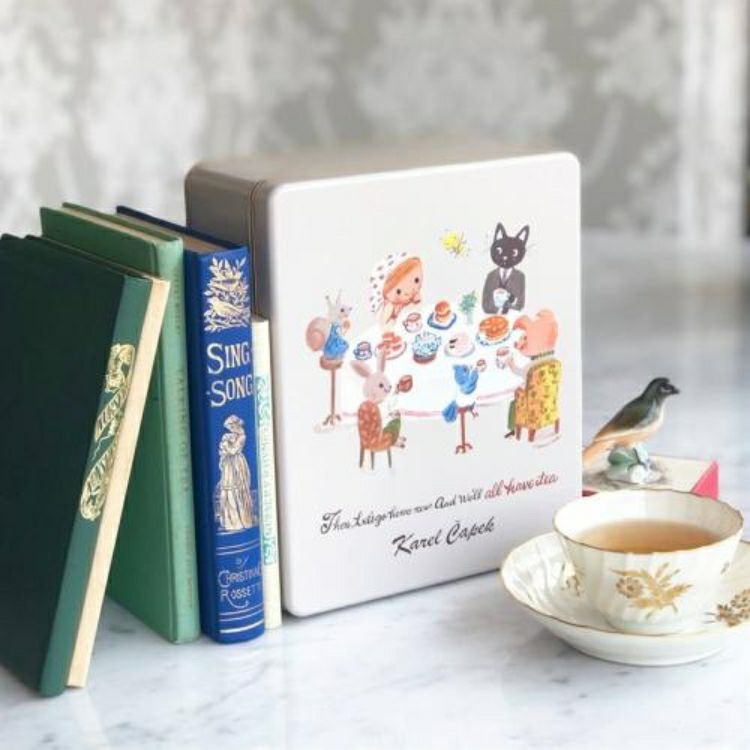 【もらって嬉しいギフト缶】カレルチャペック紅茶セット「ハートフル」(ティーバッグ40p)