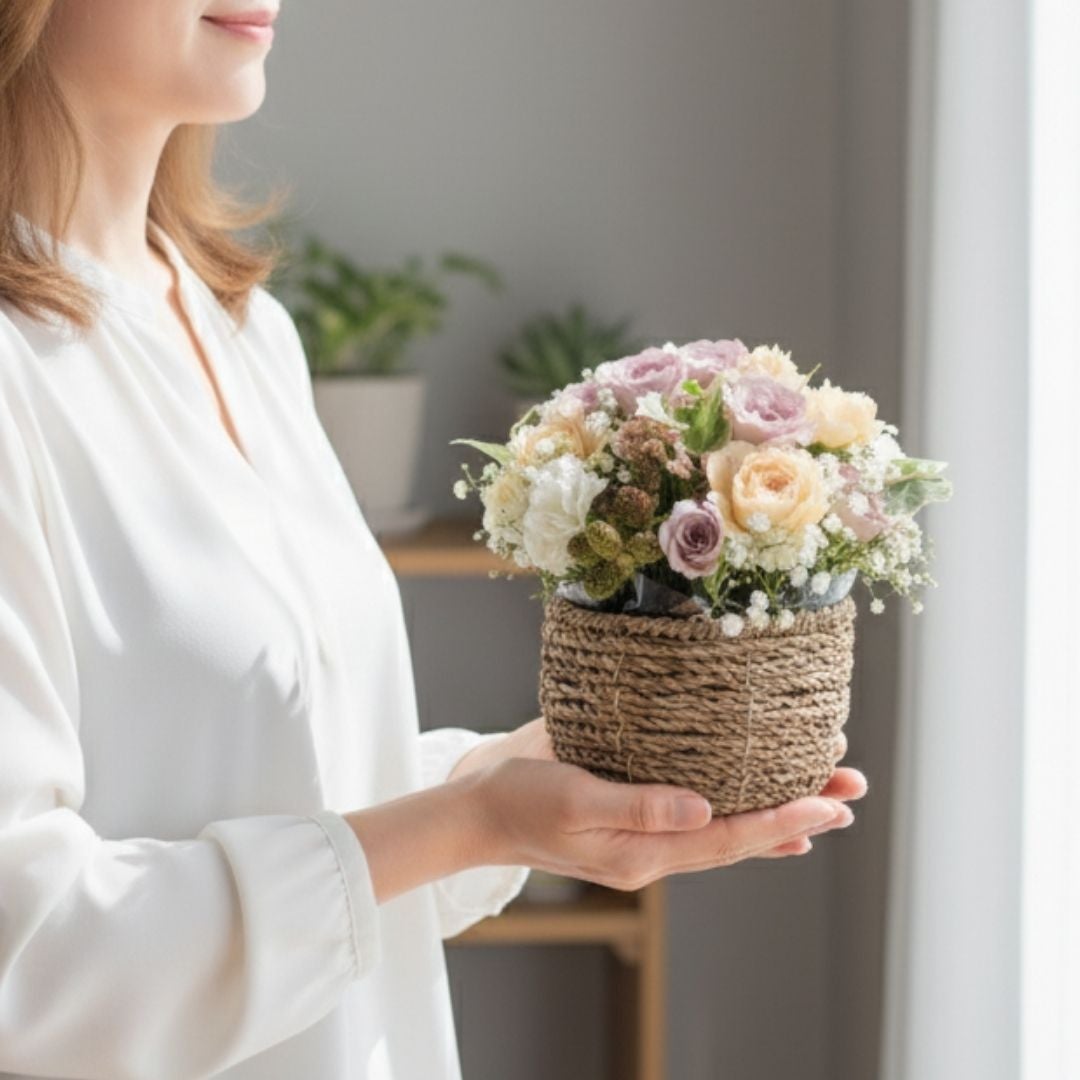 かわいい花ギフト アレンジメント Sサイズ