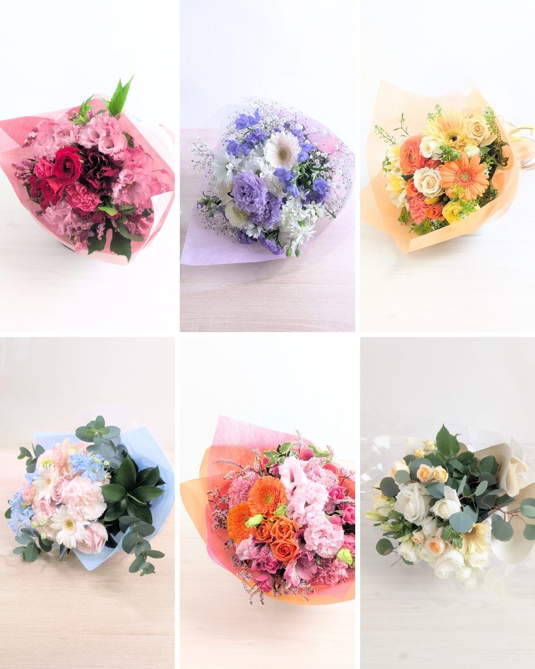 誕生日の花束　MSサイズ　おしゃれな花束　誕生日用
